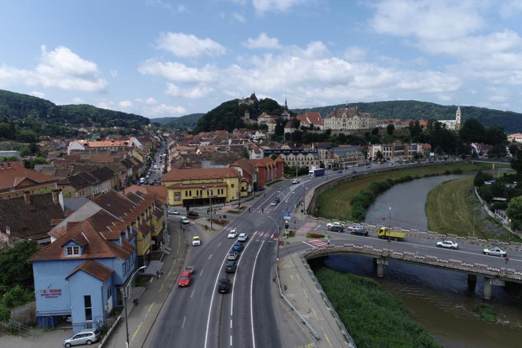 Panorama Studio Sighisoara Apartment Exterior foto